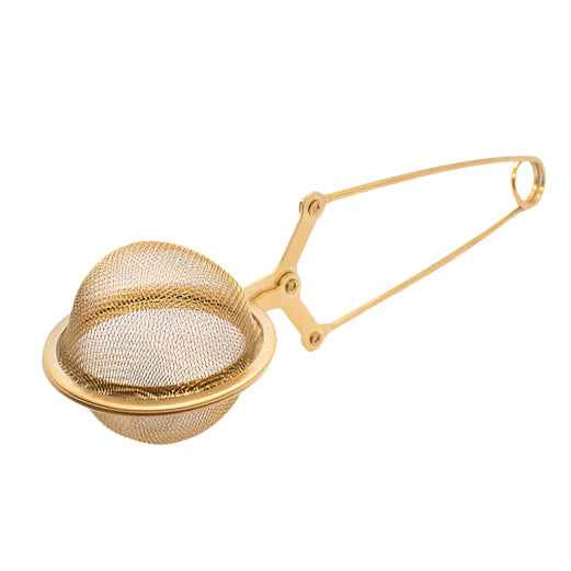 Gold Tea Strainer