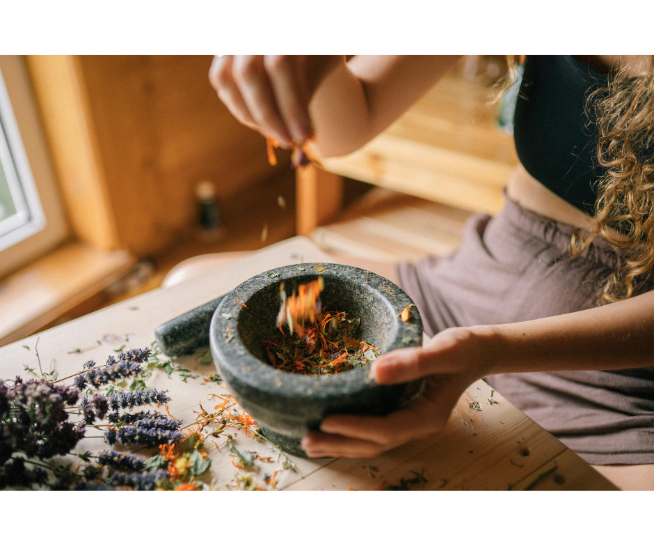 DIY Green Tea & Calendula Face Mask
